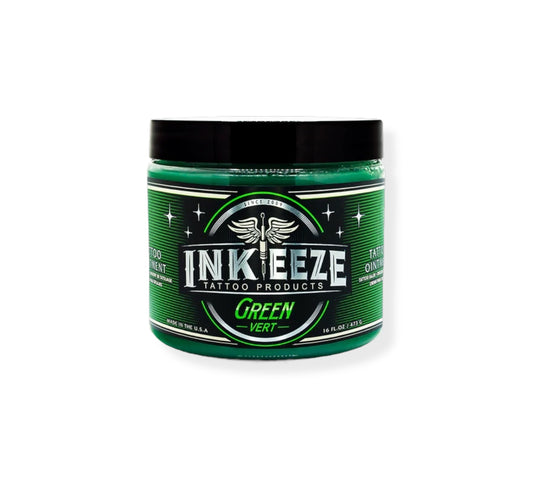 INK-EEZE GREEN TATTOO OINTMENT - 16oz